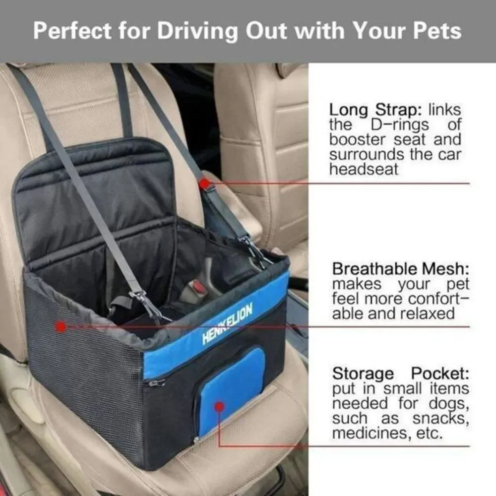 Carseat Small Dog Car Seat Dog Booster Booster Trip Waterproof‎